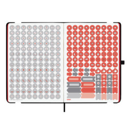 CUADERNO FINOCAM A4 TAPA FLEXIBLE A-5 DESIGN LISO LION 8053101