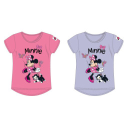CAMISETAS SURT. 2 DISEÑOS 3-8 AÑOS MINNIE MOUSE "ME TIME" MIN23-1099 SAFTA23 VAC