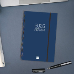 AGENDA OPAQUE E11 SVV 2026 AZUL+ FINOCAM26 742831026 172 X 14 X 242 MM