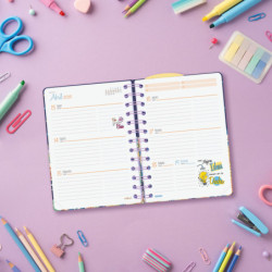 AGENDA ESCOLAR FINOCAM25 TALKUAL 1/8 SVH 25-26 VIDA+ 8º - 120X169 MM 638301726