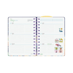 AGENDA ESCOLAR FINOCAM25 TALKUAL 1/8 SVH 25-26 VIDA+ 8º - 120X169 MM 638301726