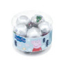 BOLAS NAVIDAD 6CM PACK 10 PEPPA PIG "COSY CORNER" SAFTA24 SEP PP14020