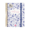 AGENDA ESCOLAR FINOCAM25 16M.CLOE E10 SVH 25-26 AZUL+ E10 - 155X212 MM 627100126