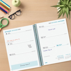 AGENDA ESCOLAR FINOCAM25 DIVA 1/4 SVH 25-26 SELVA+ 4º - 155X212 MM 536140626