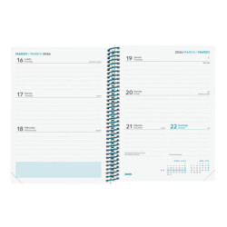AGENDA ESCOLAR FINOCAM25 DIVA 1/4 SVH 25-26 SELVA+ 4º - 155X212 MM 536140626