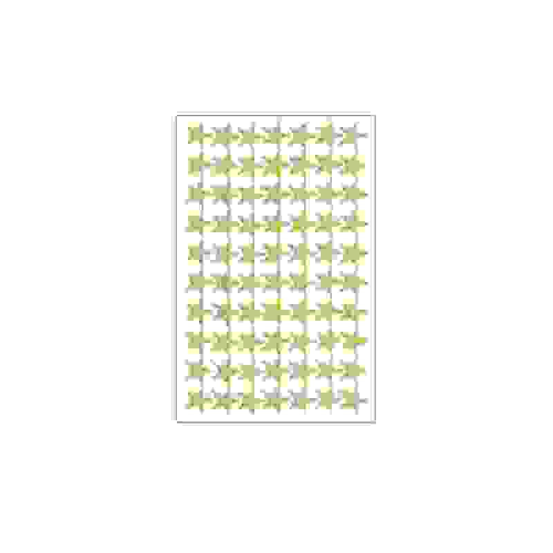 ETIQUETAS ARGU ESTRELLA ORO PEQ. 3H UNIDAD 09-074