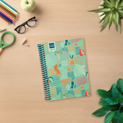 AGENDA ESCOLAR FINOCAM25 DIVA 1/8 SVH 25-26 SELVA+ 8º - 120X164 MM 536100626