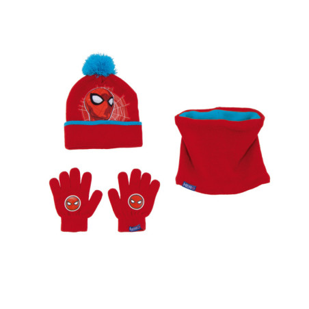 SET GORRO/BUFF/GUANTES BEBE 44/46 SPIDER-MAN "GREAT POWER" SAFTA23 ENERO SM14781