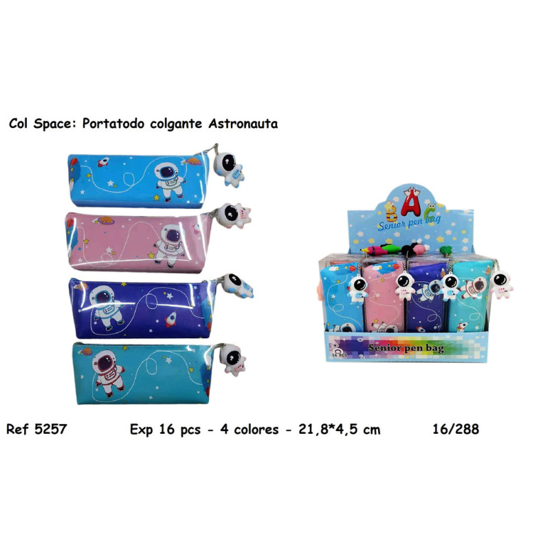 COL SPACE: PORTATODOS COLGANTE ASTRONAUTA  (16) 5257 SORT21