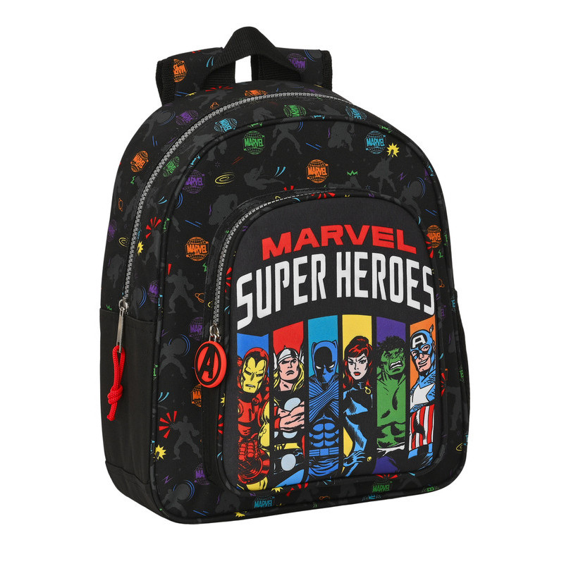 MOCHILA INFANTIL ADAPT.CARRO AVENGERS "SUPER HEROES" SAFTA23 ENERO 612379524