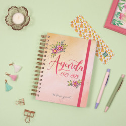 AGENDA ESCOLAR FINOCAM25 T.FLOWER JOURN.E10 1DP 25-26 ROSA+ E10 - 155X212 MM 647020226