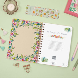AGENDA ESCOLAR FINOCAM25 T.FLOWER JOURN.E10 1DP 25-26 ROSA+ E10 - 155X212 MM 647020226