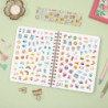 AGENDA ESCOLAR FINOCAM25 T.FLOWER JOURN.E10 1DP 25-26 ROSA+ E10 - 155X212 MM 647020226
