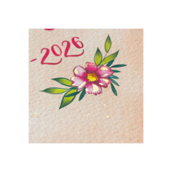 AGENDA ESCOLAR FINOCAM25 T.FLOWER JOURN.E10 1DP 25-26 ROSA+ E10 - 155X212 MM 647020226