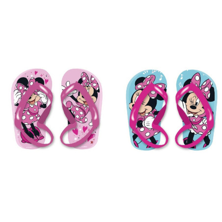 CHANCLAS DE VERANO BABY SURT.2 DISEÑOS MINNIE MOUSE "ME TIME" WD14148 SAFTA23 VAC