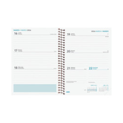 AGENDA ESCOLAR FINOCAM25 SEC.1/8 SVH 25-26 NEGRO+ 8º - 120X164 MM 634224026