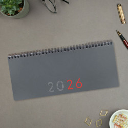 AGENDA PLANIFICADOR SVV+NOTAS 2026 GRIS+ FINOCAM26 625515026 290 X 8 X 120 MM