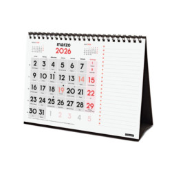 CALENDARIO SOBREM.N.GRANDES+NOTAS S 2026+ FINOCAM26 781370026 210 X 70 X 160 MM