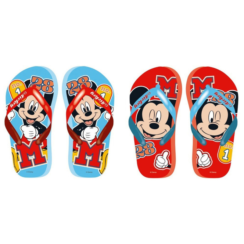 CHANCLAS DE VERANO SURT.2 DISEÑOS MICKEY MOUSE "ONLY ONE" WD15009 SAFTA23 VAC