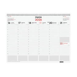 VADE ESPIRAL SVV 42X31 2026+ FINOCAM26 780260026 420 X 8 X 320 MM