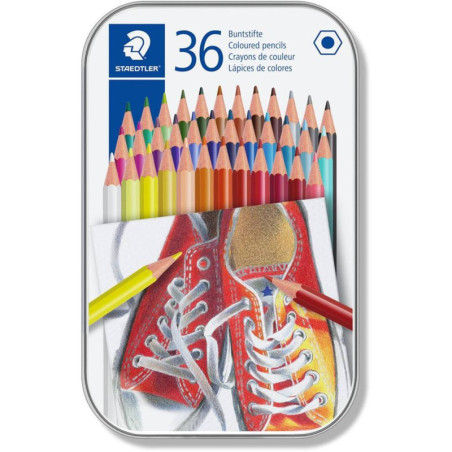 LAPIZ STAEDTLER METAL 36C  HEXAGONAL 175M36