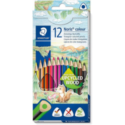 LAPIZ STAEDTLER NORIS COLOUR 12 COLORES TRIANGULAR 187 C12