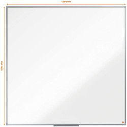 PIZARRA BLANCA MARCO ALUMINIO ACERO LACADO MAGNETICA 120*120 NOBO ESSELTE 1915449
