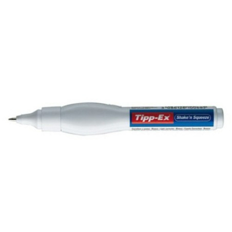 CORRECTOR LAPIZ 8 ML TIPP-EX SAKE'N SQUEEZE BIC