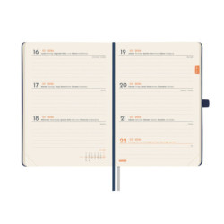AGENDA TEXTURA M4 SVH 2026 AZUL+ FINOCAM26 881741026 124 X 16 X 174 MM