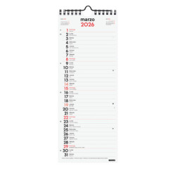 CALENDARIO PARED ESCRIBIR LARGO M 2026+ FINOCAM26 782080026 130 X 5 X 335 MM