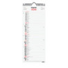 CALENDARIO PARED ESCRIBIR LARGO M 2026+ FINOCAM26 782080026 130 X 5 X 335 MM