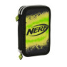 ESTUCHE CREMA DOBLE PEQ 28 PCS NERF "NEON" 412240854 19,5*12,5 SAFTA22