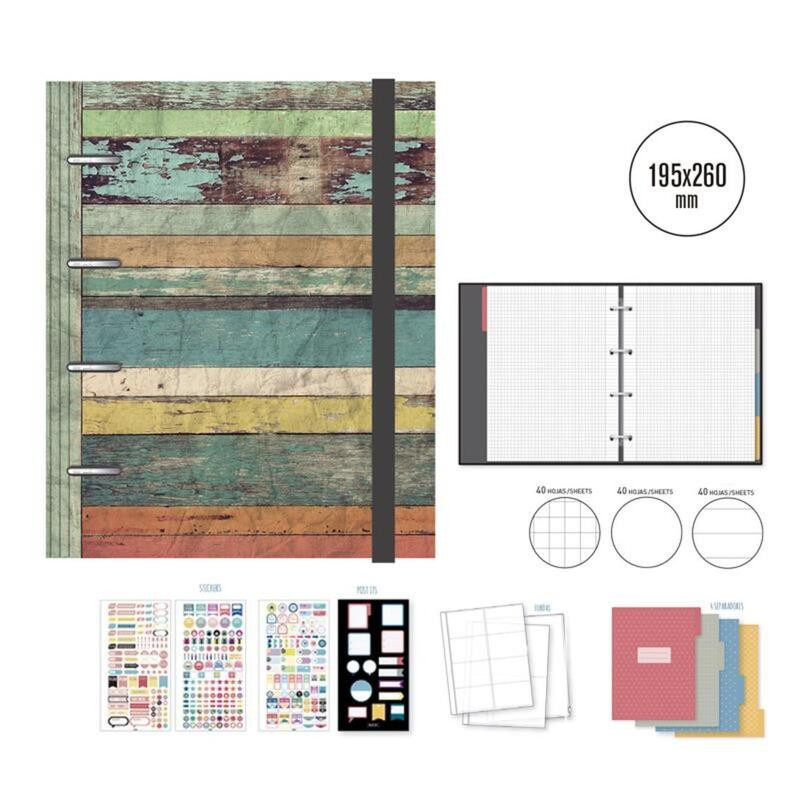 CARPEBLOC DEC RINGBOOK 4A 195*260 SENFORT OFFICE VINTAGE 13355220