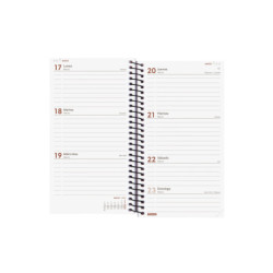 AGENDA OPAQUE E9 SVH 2026 BURDEOS+ FINOCAM26 742737426 100 X 14 X 171 MM