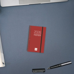 AGENDA OPAQUE E3 SVH 2026 BURDEOS+ FINOCAM26 742717426 85 X 14 X 127 MM