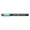 MARCADOR UNI-BALL POSCA PC-1MR PUNTA EXTRA FINA 0,7MM VERDE METALICO -M6-