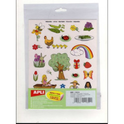 ETIQUETAS APLI GOMETS PRIMAVERA 3H REF.11614 ^