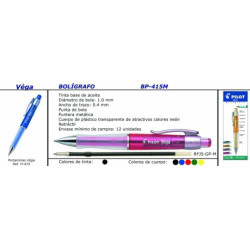 BOLIGRAFO PILOT VEGA VERDE GRUESO BP-414VM- GT ^
