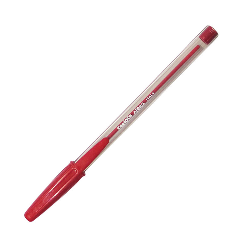 BOLIGRAFO CARIOCA SFERA CAPUCHA ROJO C/50U 41643/03