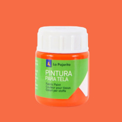 PAJARITA TELA T-14 ANARANJADO LA PAJARITA 113171 25 ML PTE 6U