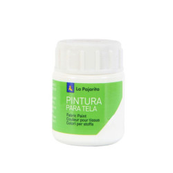 PAJARITA TELA T-01 BLANCO LA PAJARITA 114371 25 ML PTE 6U