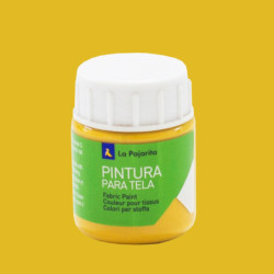 PAJARITA TELA T-03 OXIDO AMARILLO LA PAJARITA 115471 25 ML PTE 6U