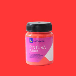 PAJARITA FLUORESCENTE F-03 ROJO AMAPOLA LA PAJARITA 117016 75 ML PTE 6U