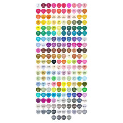 ROTULADOR DOBLE PUNTA PROFESIONAL MARKERS CAJA REGALO 204 COLORES SURTIDOS AB-1204 ALEX BOG