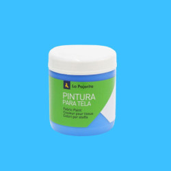 PAJARITA TELA T-07 CYAN LA PAJARITA 118011 250 ML UNIDAD