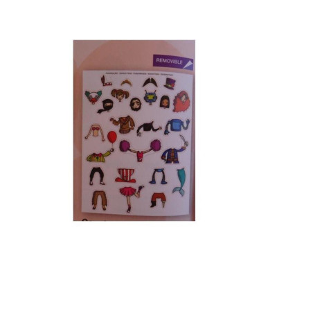 ETIQUETAS APLI GOMETS ETNIAS 3H REF.13151 ^