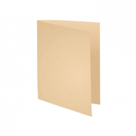 SUBCARPETA DIN A4 180G CREMA PTE 50U KARMAN   4264 05