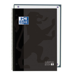CUADERNO EUROPEAN ENRI OXFORD SCHOOL TAPA EXTRA FOLIO 80H 5*5  PACK 3U 400195024