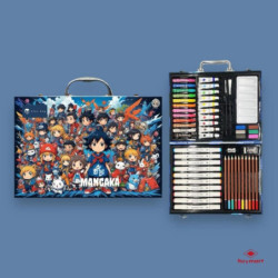 MALETIN DIBUJO DISEÑO MANGA 53PZAS ALEX BOG AB-1006