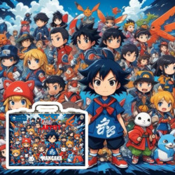 MALETIN DIBUJO DISEÑO MANGA 53PZAS ALEX BOG AB-1006